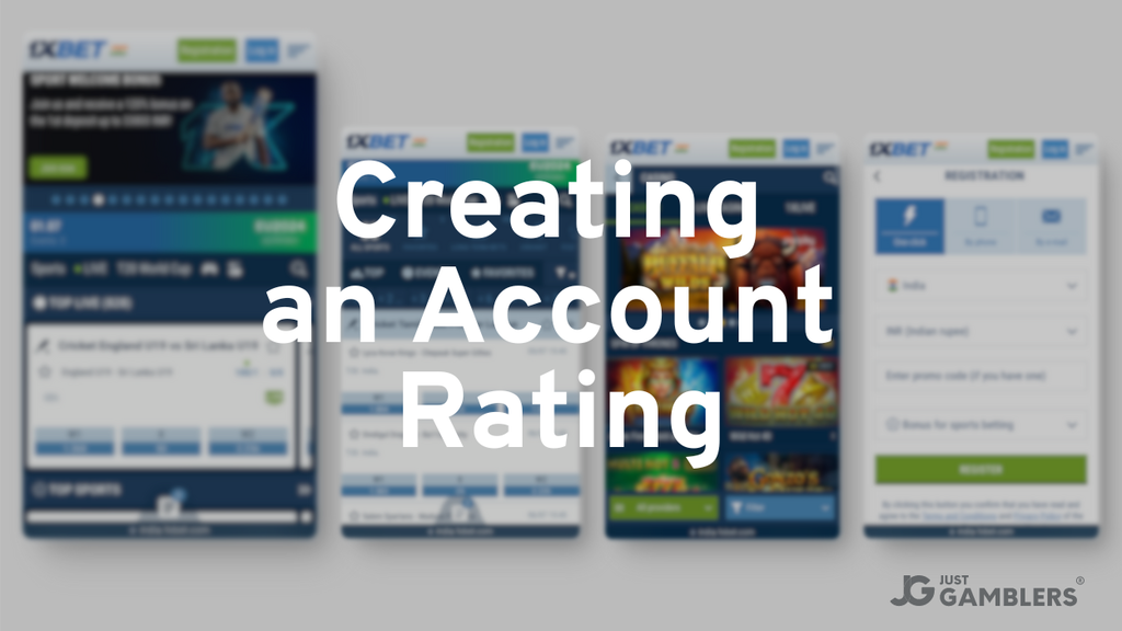 1XBet Creating an Account