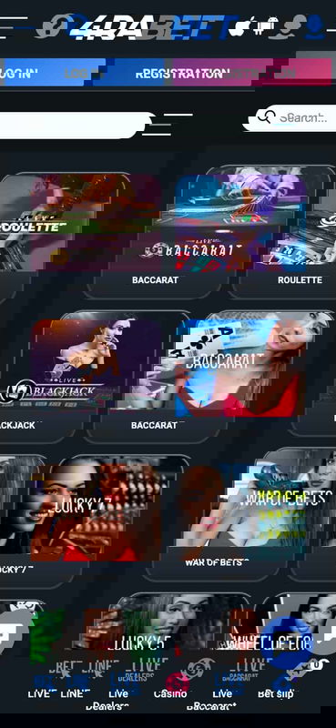 4rabet live casino mobile