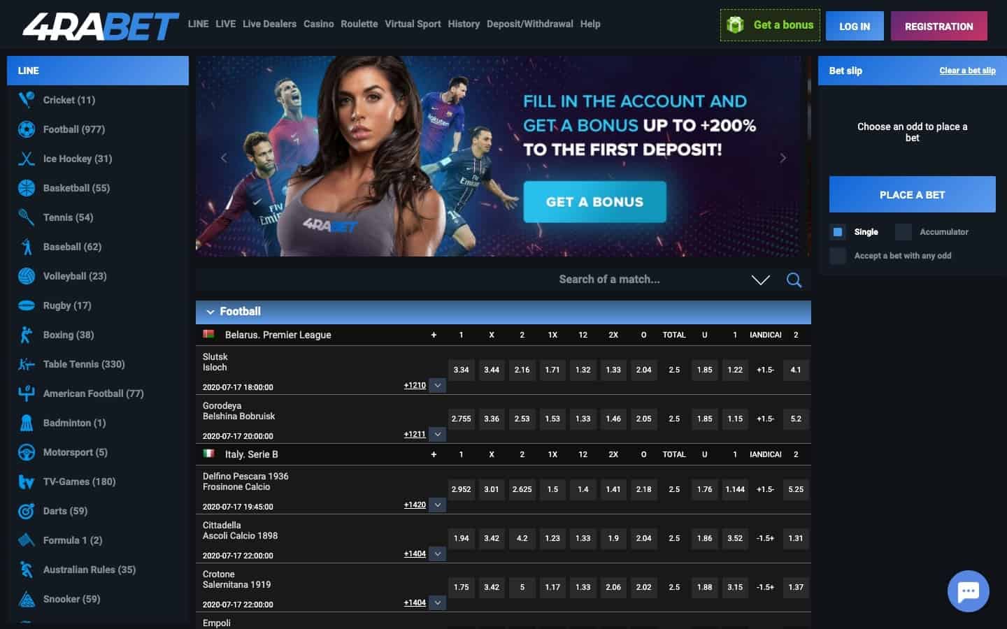 4rabet sportsbetting