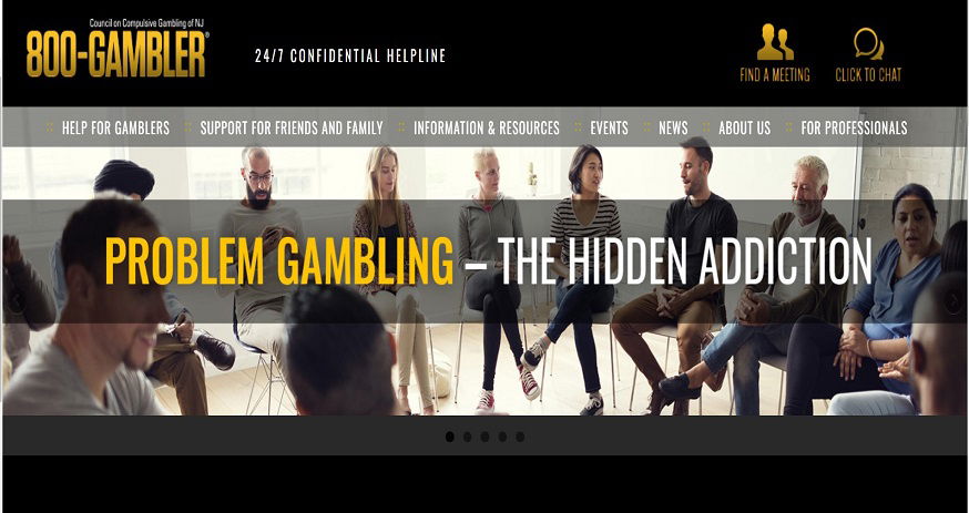 800 gambler self exclusion nj