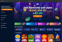 Screenshot of BankRolla landing page.