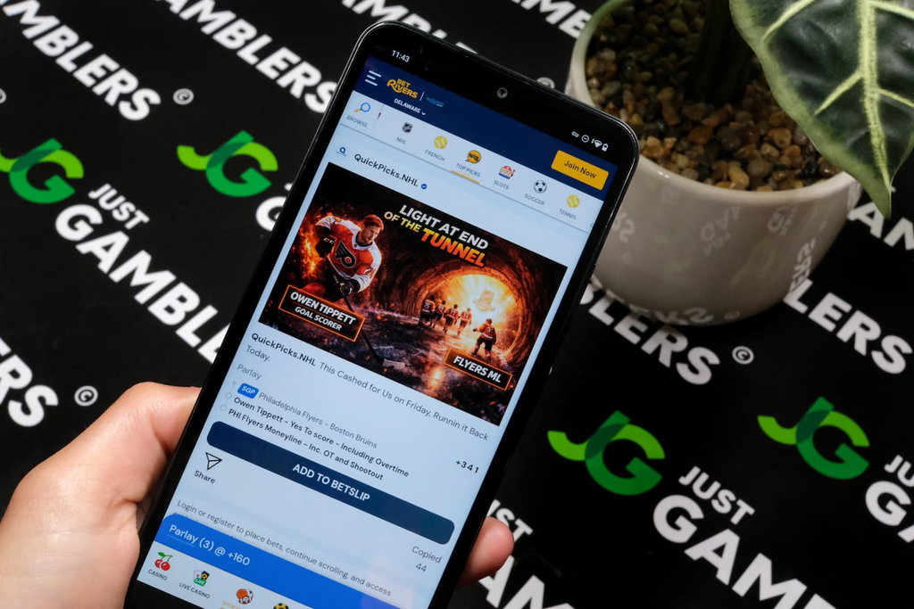 Photo of the best DE sports betting site: BetRivers.