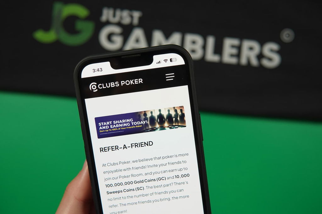 Photo of the best sweepstakes casino referral program.
