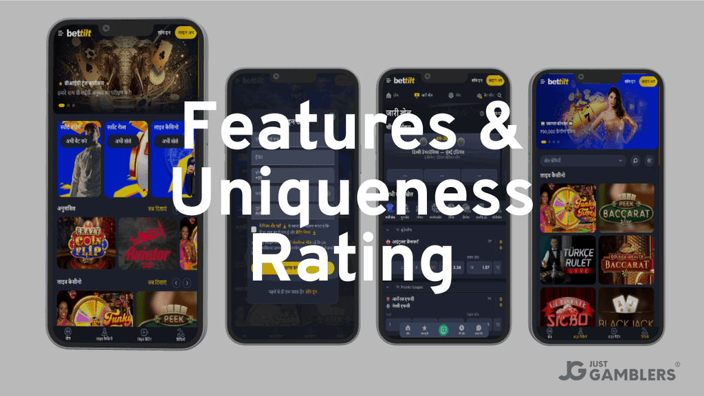 Funcionalidades do Bettilt App