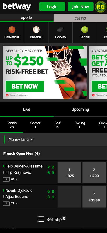 betway united states sports mobile