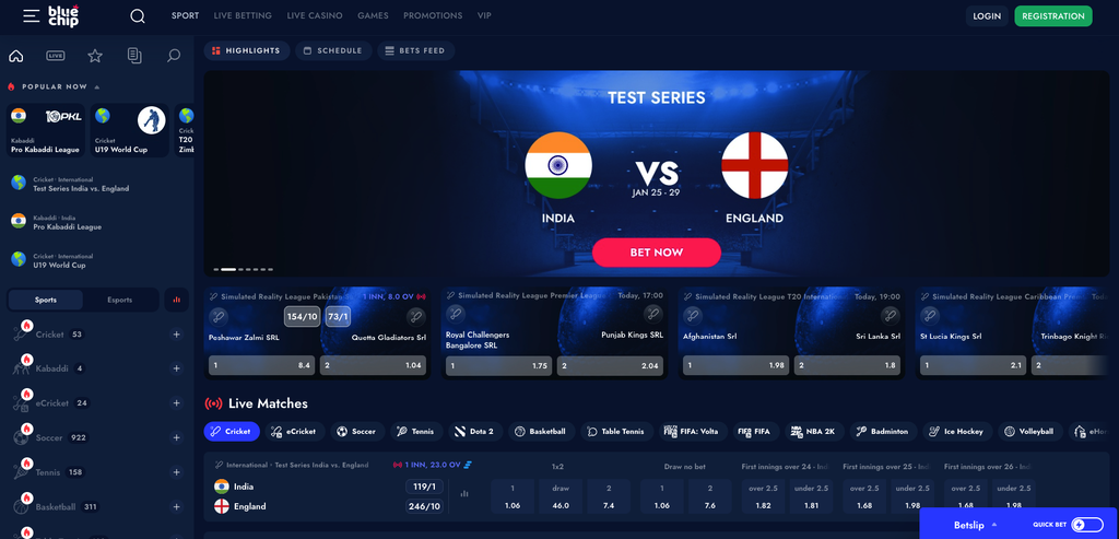 BlueChip Sportsbooks