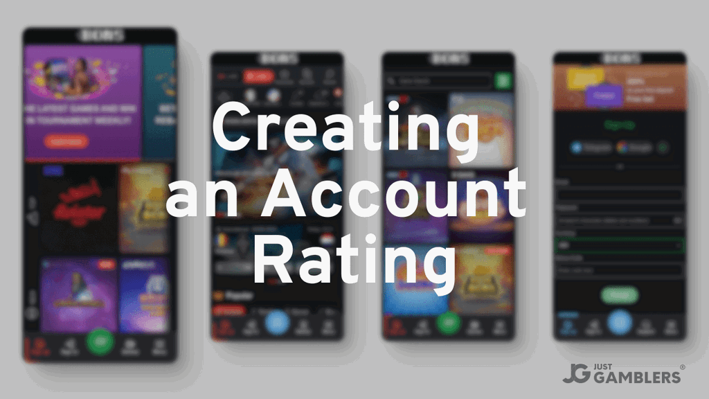 Bons Creating and Account Rating