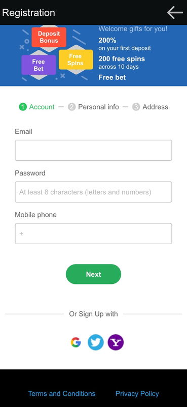 bons registration mobile