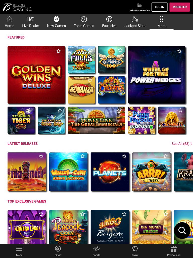 Borgata Casino United States Casino Tablet