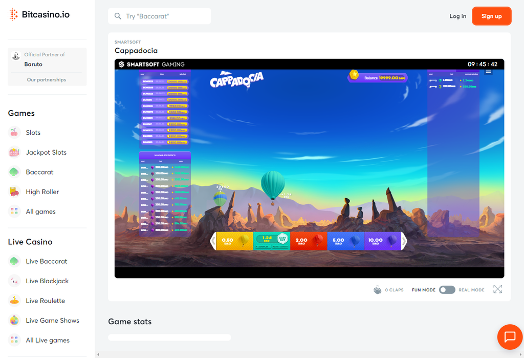 Cappadocia Bitcasino io US
