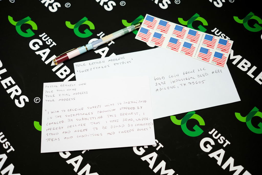 Photo of what you need to complete the Chanced mail-in request for free SC.