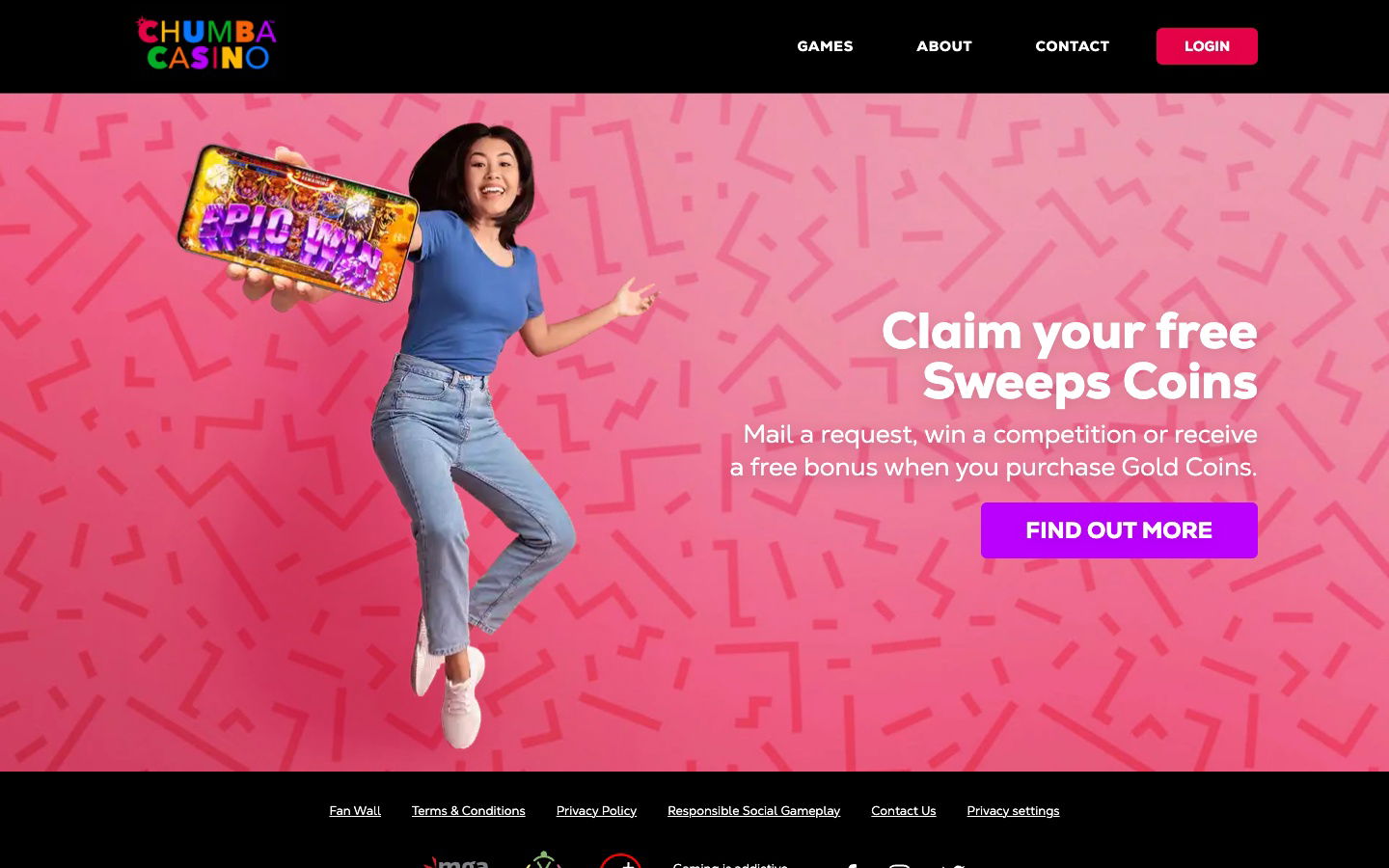 chumba casino united states free coins
