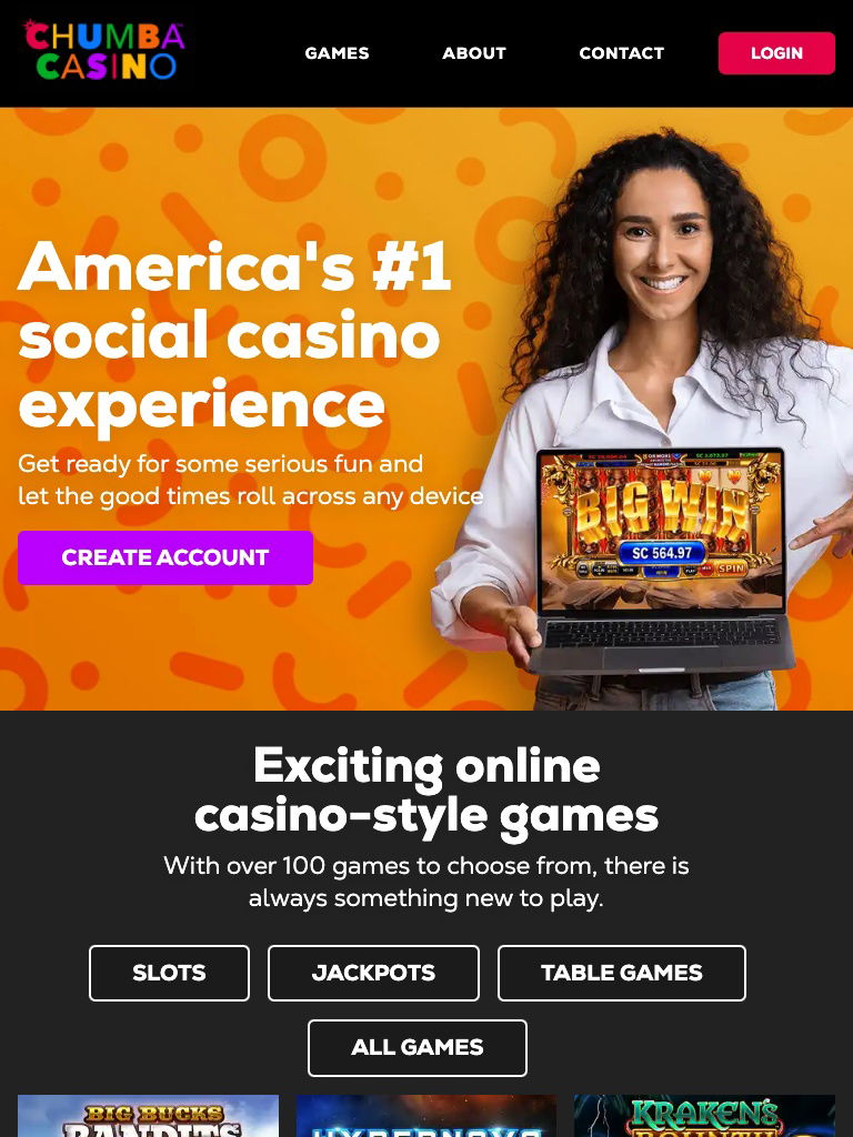 chumba casino united states review tablet
