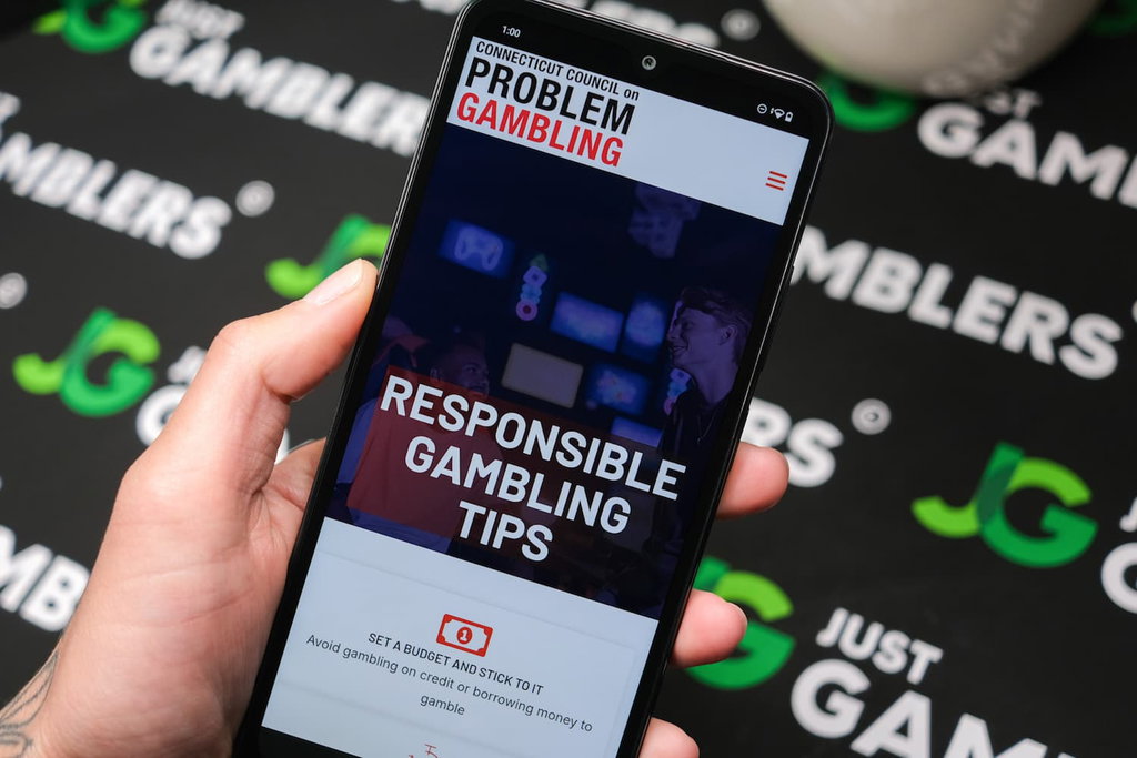 Photo of Connecticut Official Responsible Gaming Website