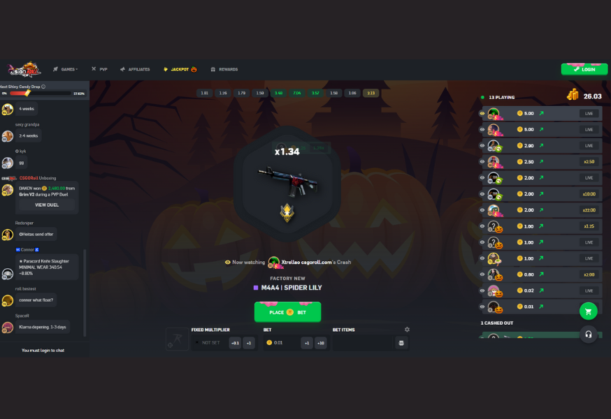 CSGO Crash CSGORoll Best Site