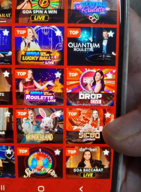 Dafabet Live Casino