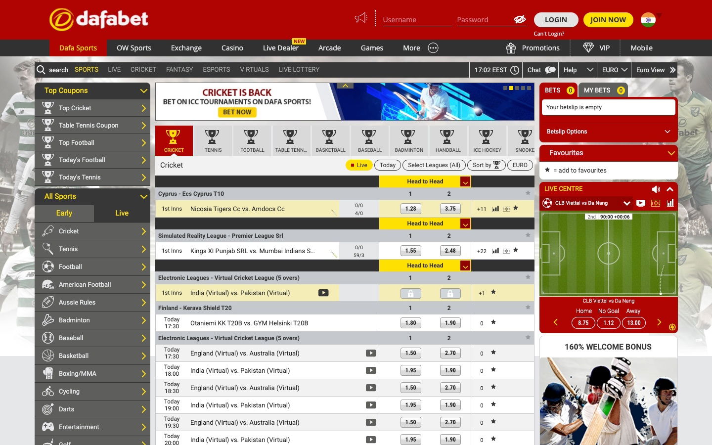 dafabet sportsbetting