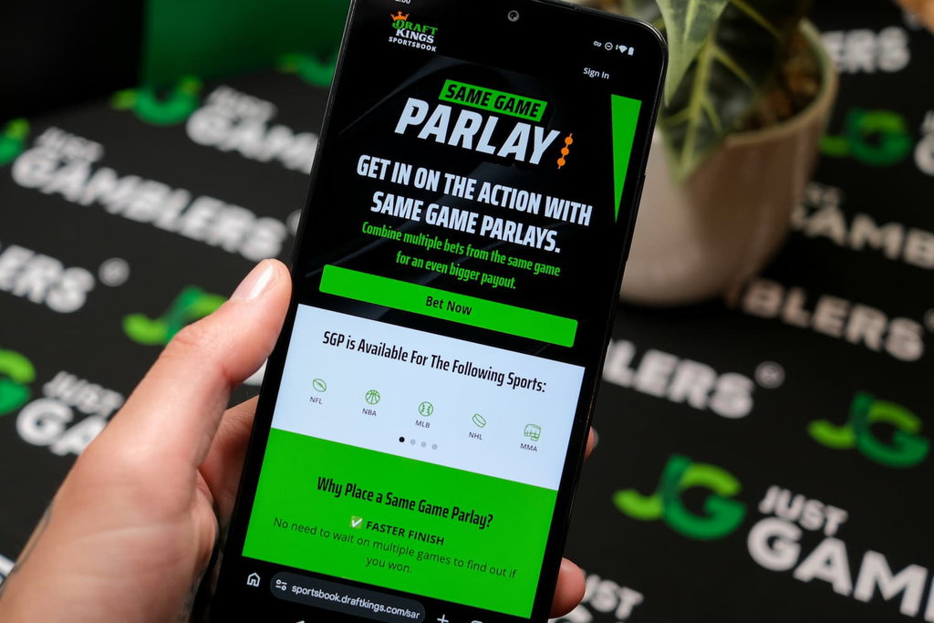 Photo of DraftKings OH sportsbook.