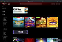 Screenshot of Fanatics Casino landing page.