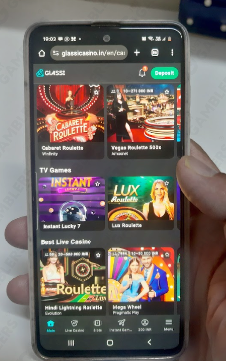 Glassi Casino Providers