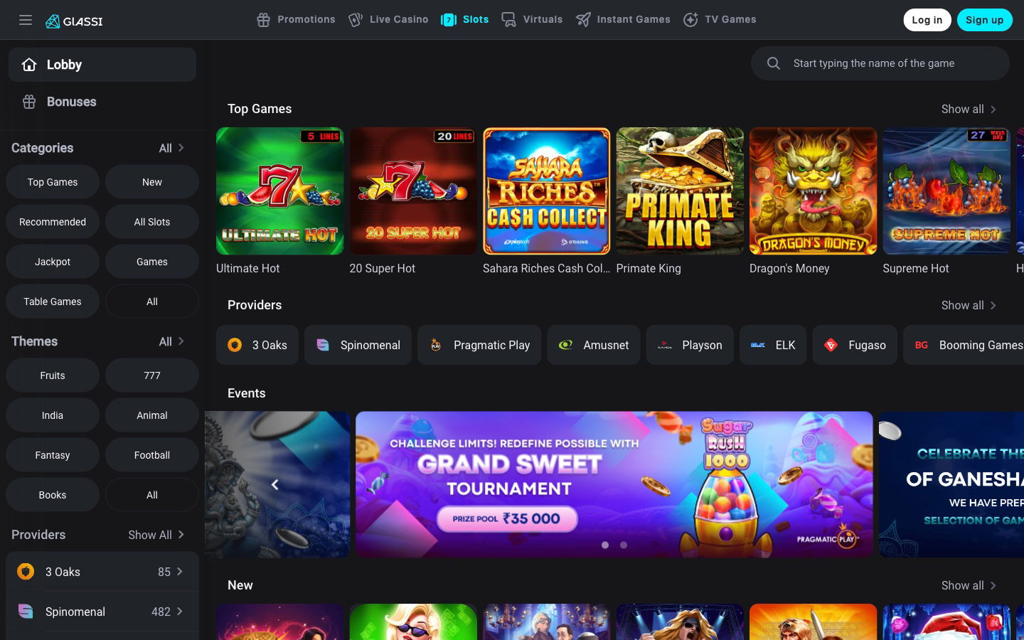 glassi india casino