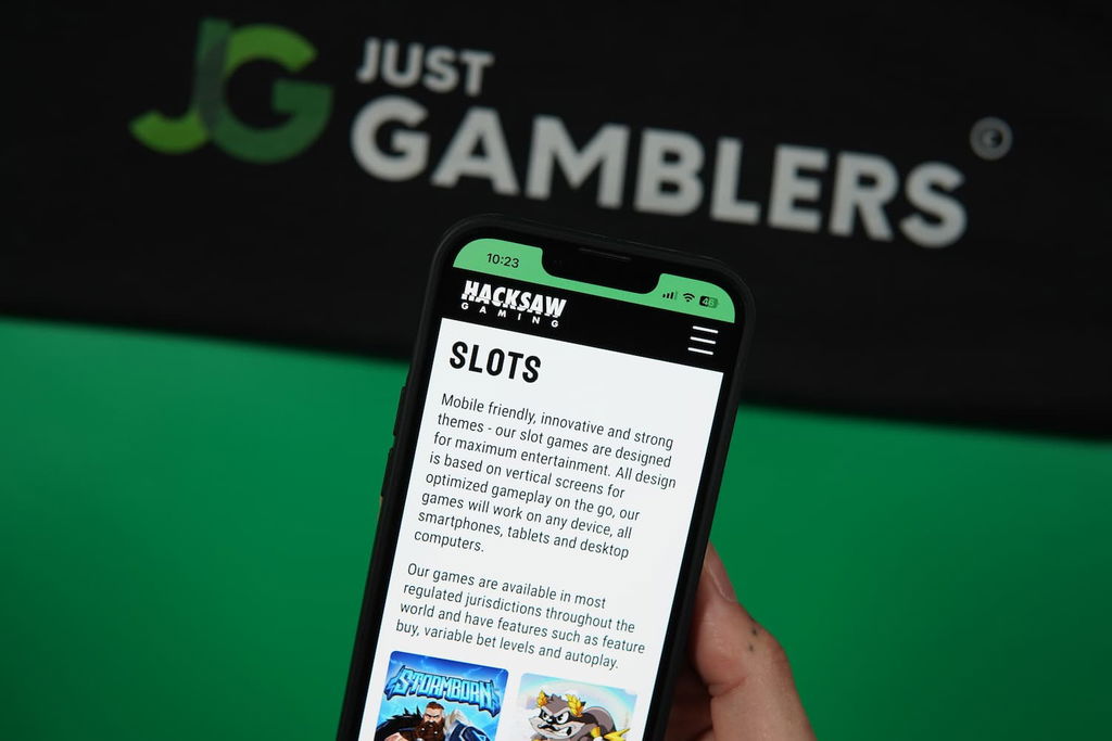 Photo of Hacksaw Gaming that provides sweepstakes slots to many operators.