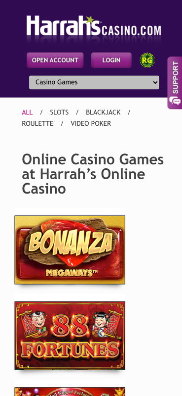 harrahs casino united states casino mobile