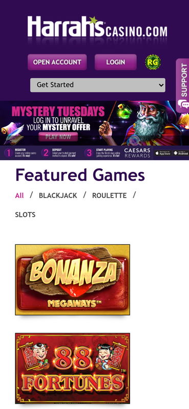 harrahs casino united states review mobile