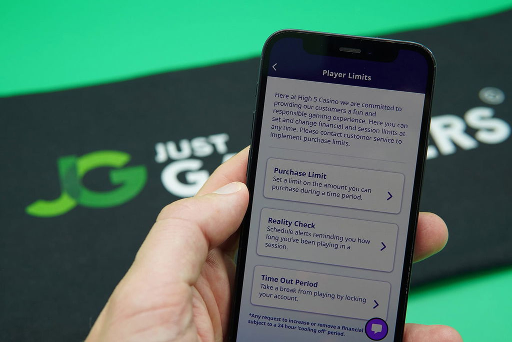 high 5 casino responsible gambling