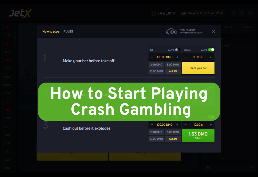 How Start Playing Crash Gambling