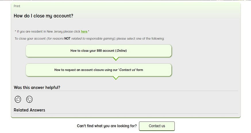 How to close your casino account