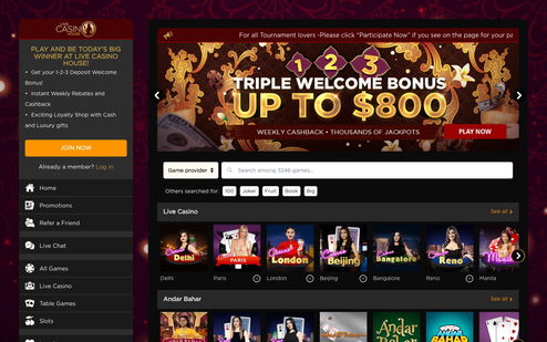 live casino house india review