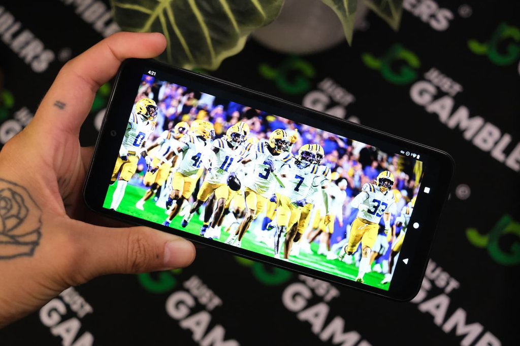 Photo of Louisiana LSU Tigers college sports betting.