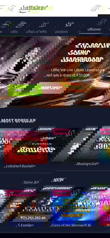 lottoland casino mobile