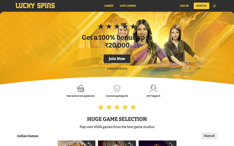 lucky spins india review
