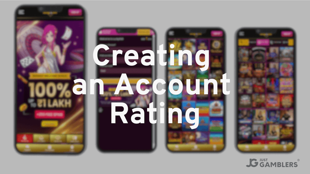 LuckyNiki Creating Account