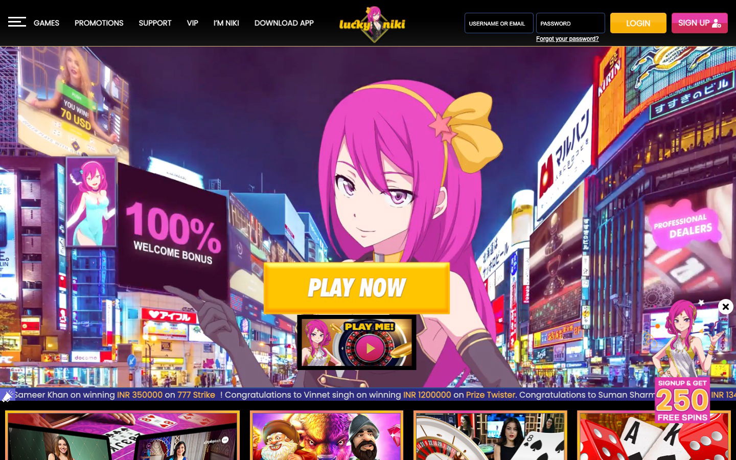 luckyniki india review