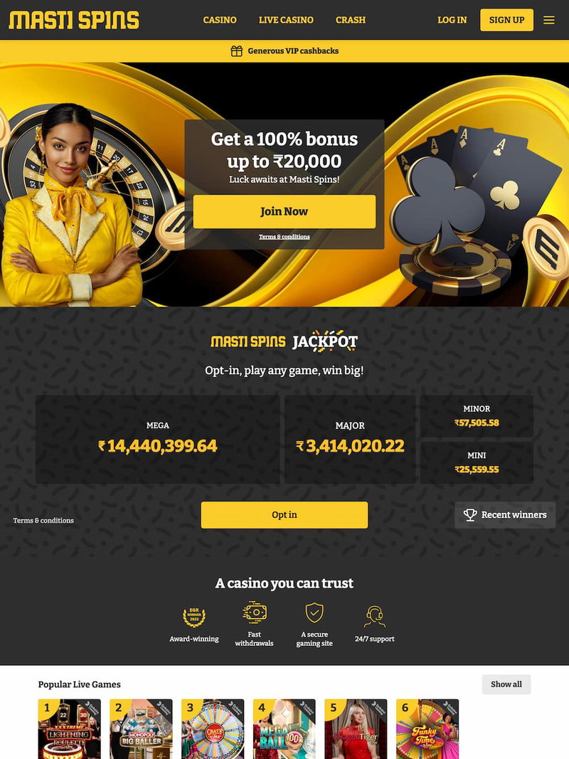 Masti Spins India Review Tablet