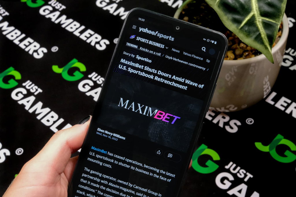 Photo of article about MaximBet Casino closing down.