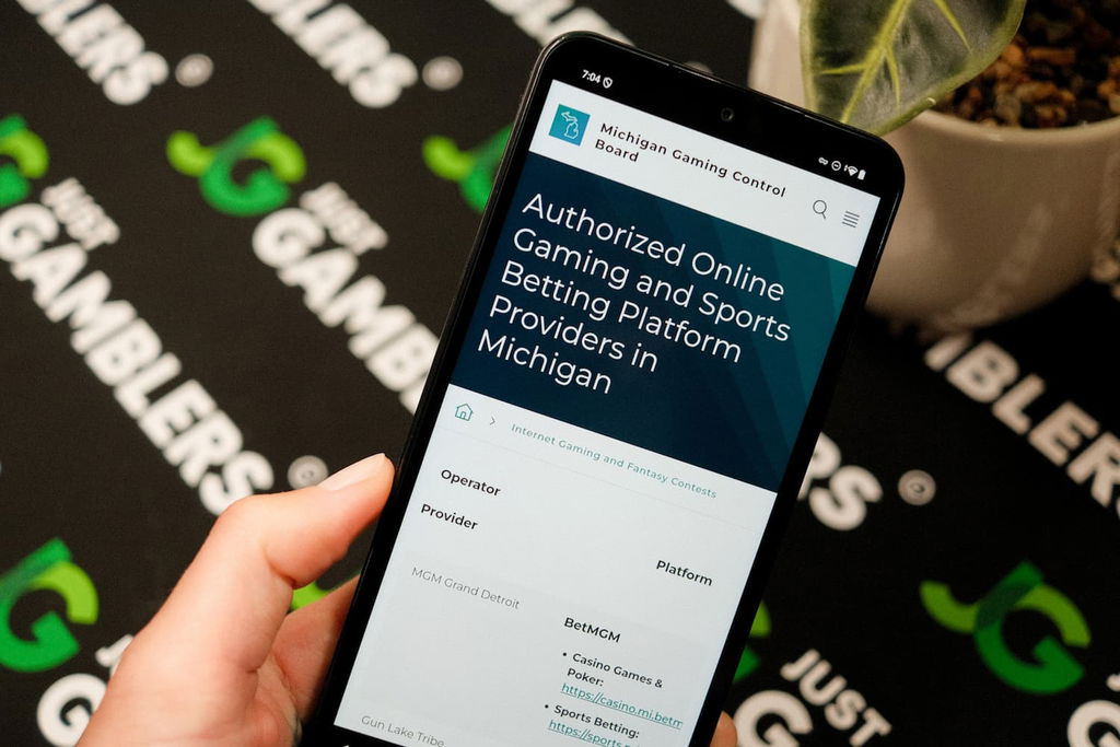 Photo of the official list of legal online casino operators from MGCB.