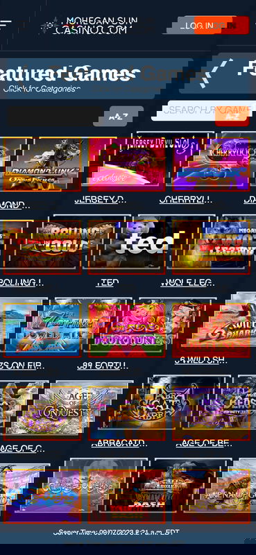 Mohegan Sun Casino United States Casino Mobile