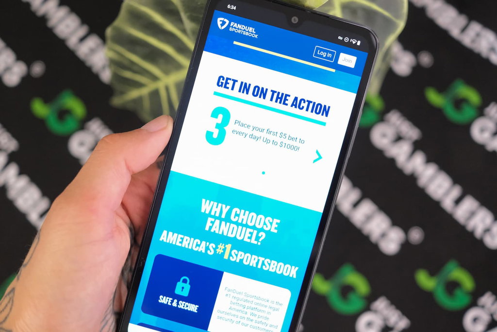 Photo of how to get started placing wagers at FanDuel AZ sportsbook.