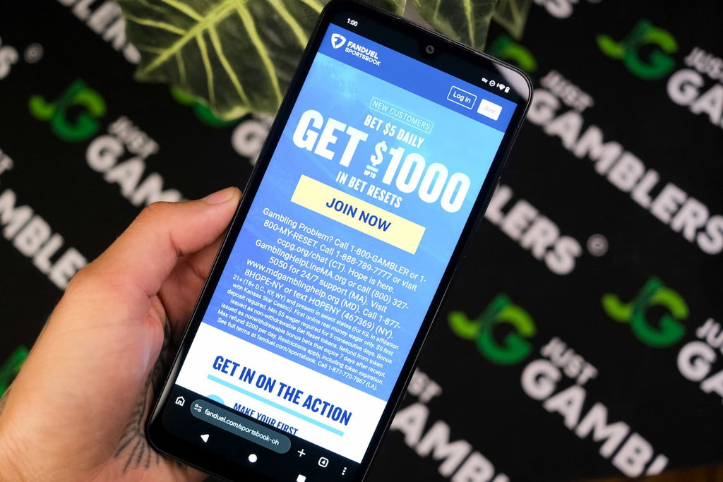 Photo of FanDuel OH sportsbook welcome bonus offer.