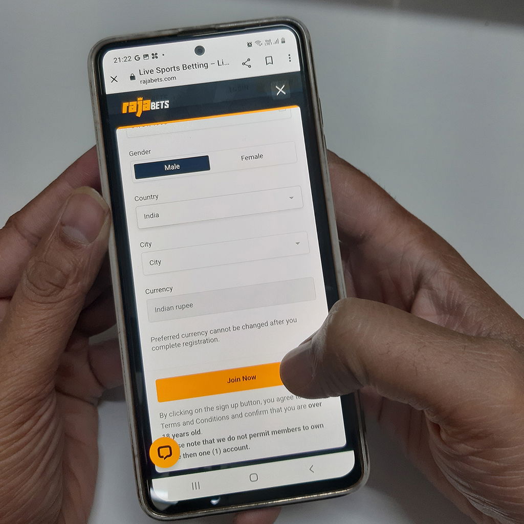 Rajabets Create Account