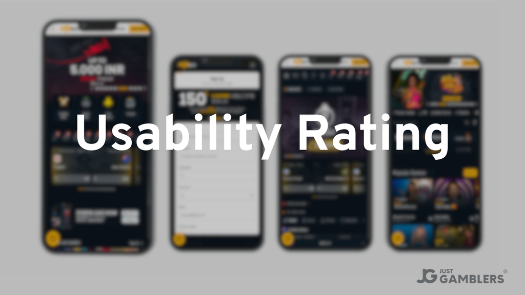 RajaBets Usability