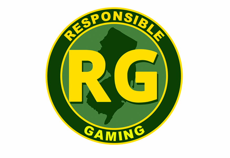 Responsible gambling logo New Jersey