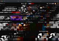 Desktop screenshot of the starting page at Betcoin.Social..