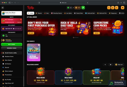 Desktop Screenshot of Rolla Landing Page