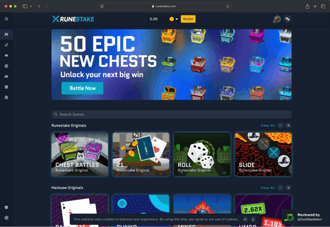 screenshot-runestake-starting-page-desktop