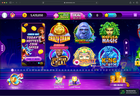 Slotomania Landing Page